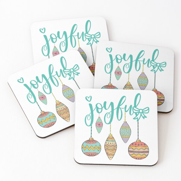 Item preview, JOYFUL, a boho inspired Christmas design designed and sold by BadaBlingLtd21.
