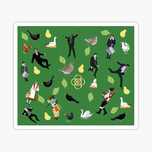 12 Days of Xmas Sticker