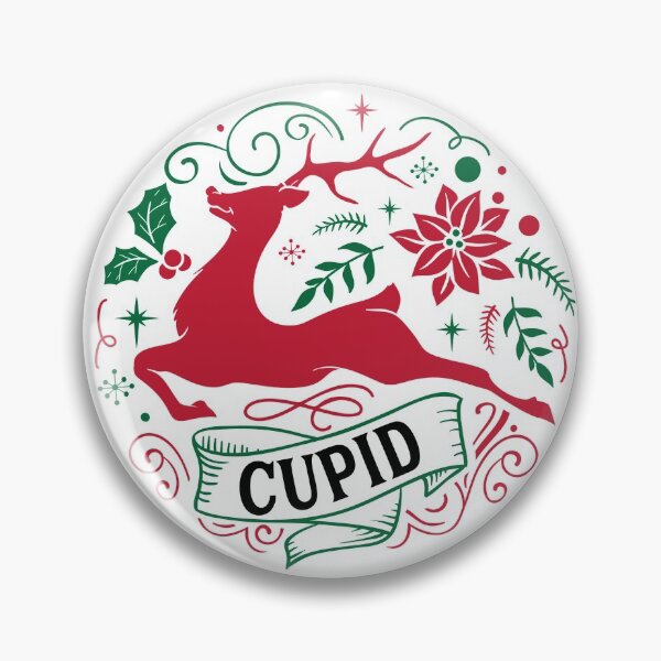 Item preview, Santas Christmas Sleigh Reindeer Cupid designed and sold by joseech.