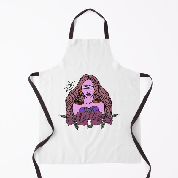 Item preview, Libra Zodiac Botanical Scale Woman designed and sold by Botanchic.