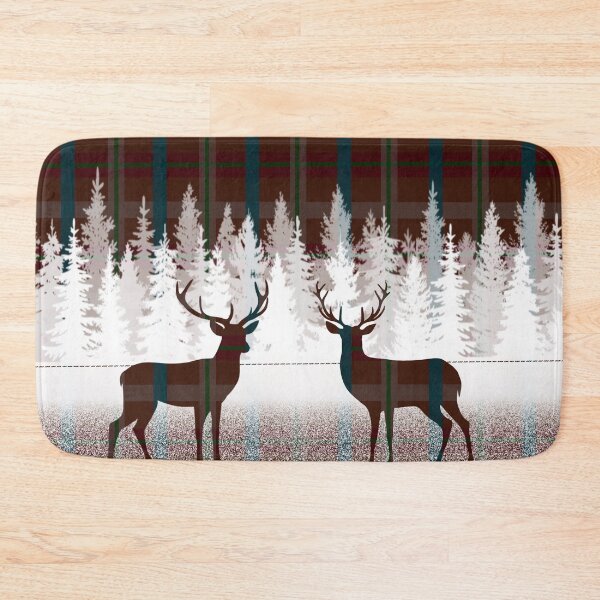 Item preview,  Deer Plaid (red/brown) designed and sold by Walker Colors.