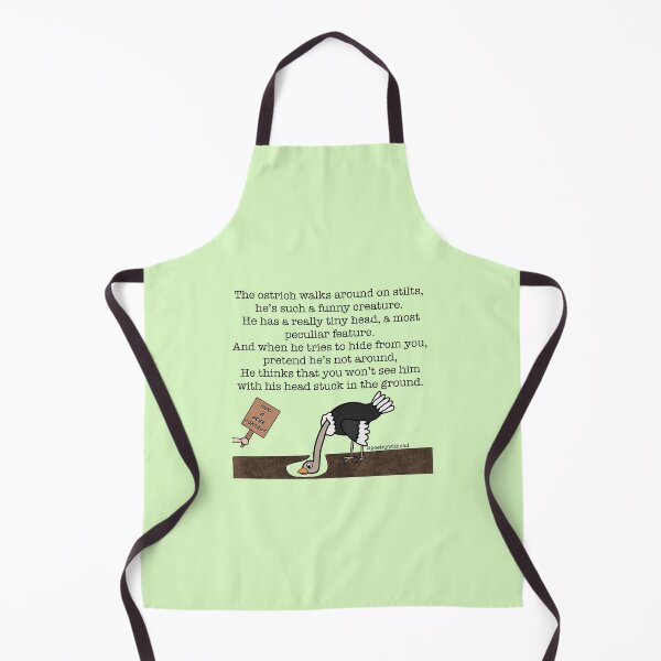 Item preview, Ostrich Hiding Head designed and sold by poetrywithdad.