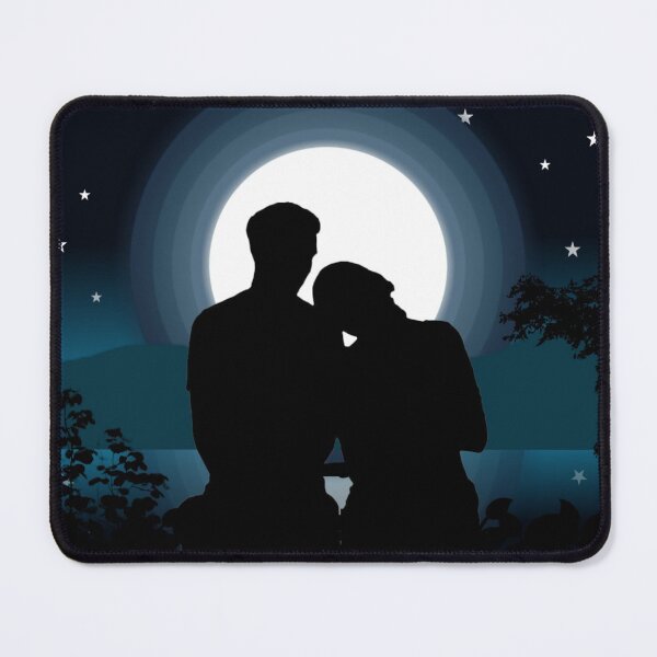 Item preview, Couple love feel landscape vactor Art designed and sold by Tshirtstory.