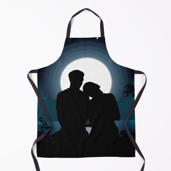 Item preview, Couple love feel landscape vactor Art designed and sold by Tshirtstory.