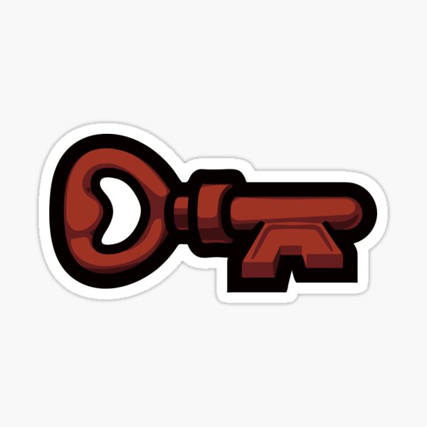 The Binding of Isaac: Red Key Sticker