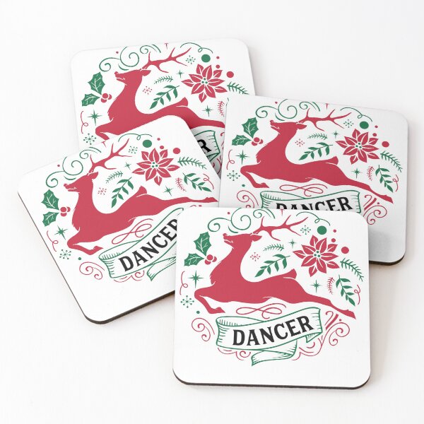 Item preview, Santas Christmas Sleigh Reindeer Dancer designed and sold by joseech.