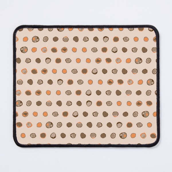 Item preview, Watercolor dot to dot in fawn, orange and cream designed and sold by FrancesPoff.