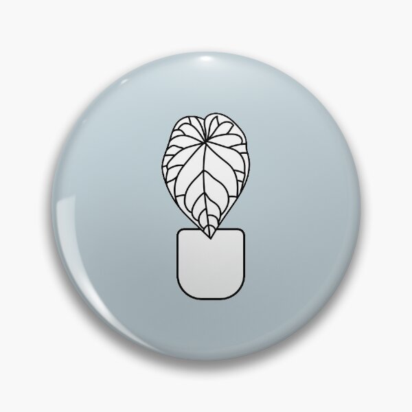 Item preview, Anthurium magnificum plant b&w designed and sold by abigailsommer1.