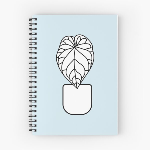 Item preview, Anthurium magnificum plant b&w designed and sold by abigailsommer1.