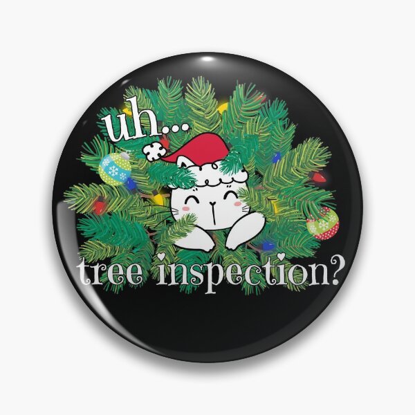 Item preview, Cat in the Christmas Tree designed and sold by PirateAvocado.