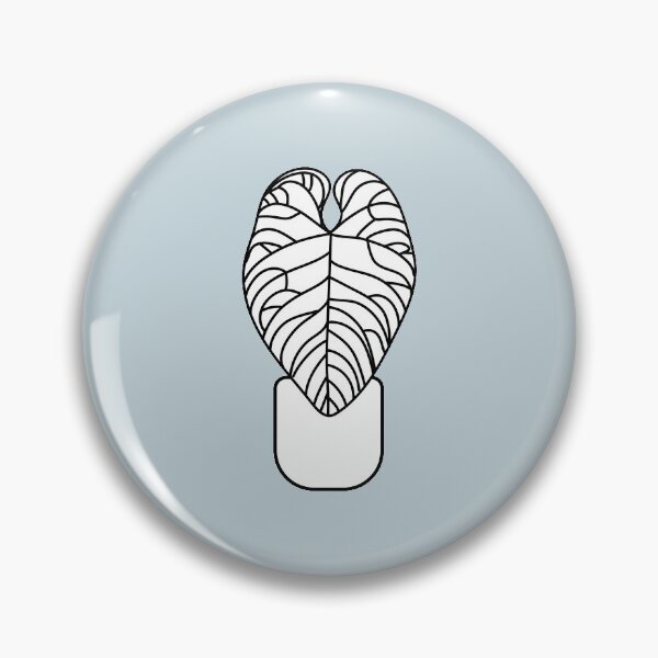 Item preview, Anthurium regale plant b&w designed and sold by abigailsommer1.