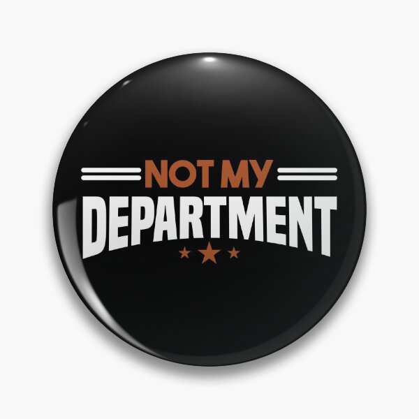 Item preview, Not my Department designed and sold by cine-tees.