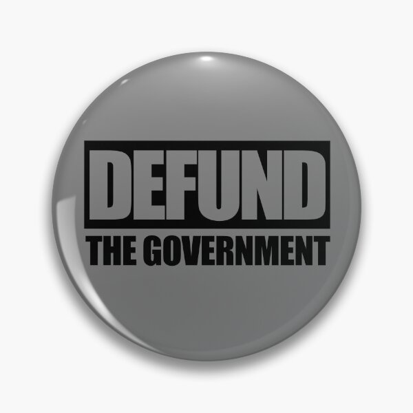 Artikelvorschau, Defund The Government Anti Government Libertarian Political Gear entworfen und verkauft von DynamicDesign.