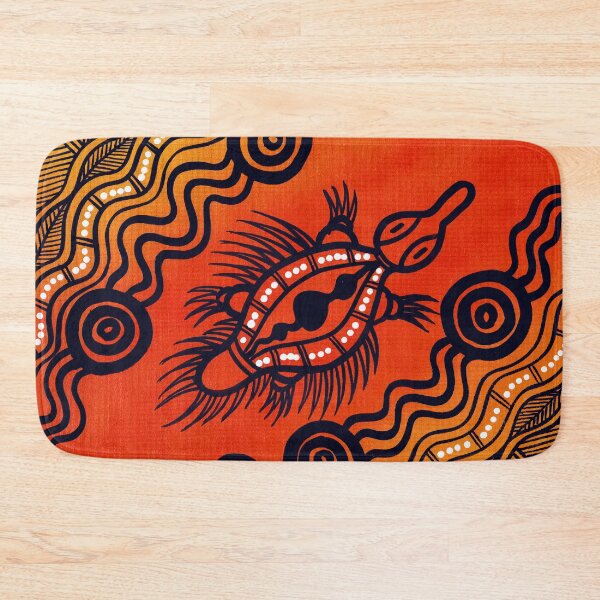 Item preview, Authentic Aboriginal Art - Echidna designed and sold by HogarthArts.