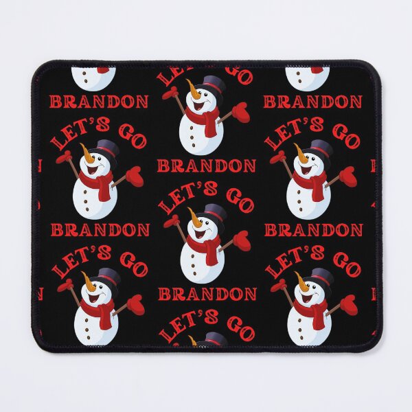 Item preview, Lets Go Brandon Snowman designed and sold by WoodburyLake.