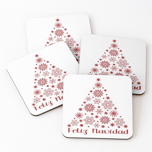 Item preview, Feliz Navidad Phrase With Red Snowflake Christmas Tree Pijamas Navideña Familiar  designed and sold by Bad Kitty Designz.