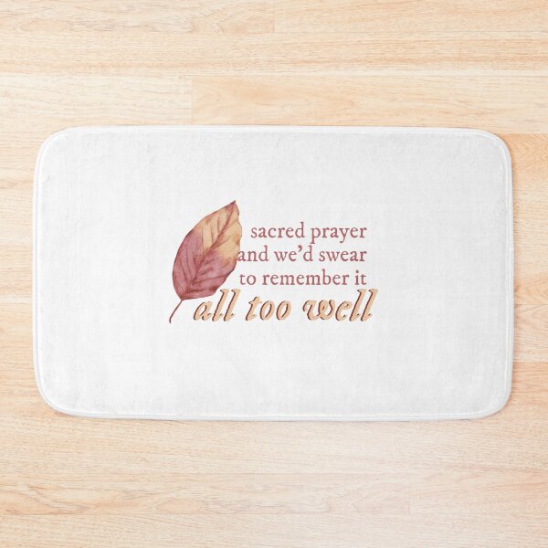 Item preview, sacred prayer and we'd swear to remember it all too well designed and sold by lovely-lyrics.