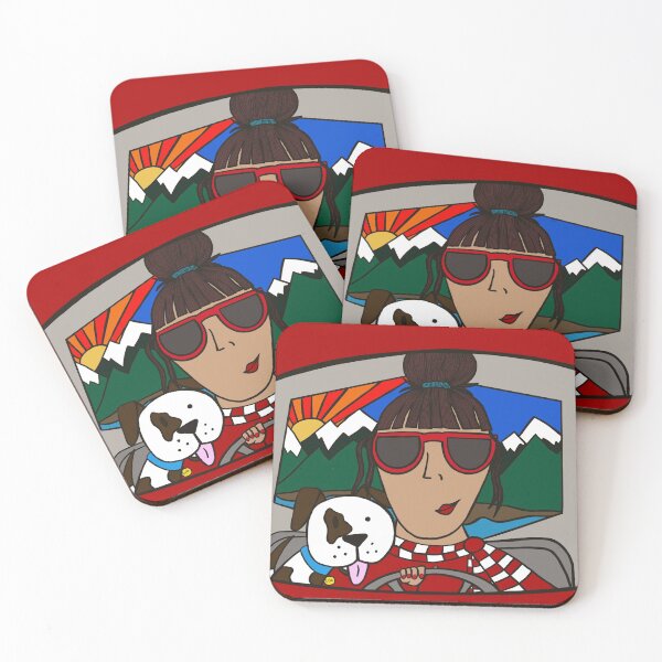 Item preview, Road Tripping with Dog Pal designed and sold by DawnStair.