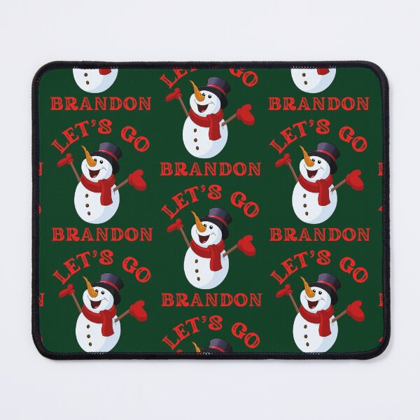 Item preview, Lets Go Brandon Snowman designed and sold by WoodburyLake.