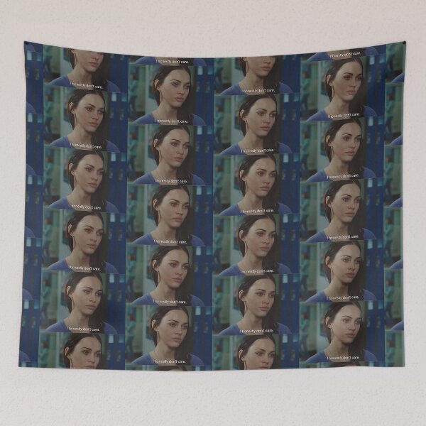 Item preview, "I honestly don't care" Megan Fox Jennifer's Body designed and sold by TheCoolestDesigns Co.