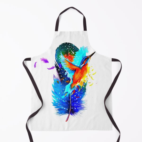 Item preview, painting bird and feather watercolor designed and sold by MXanwar.