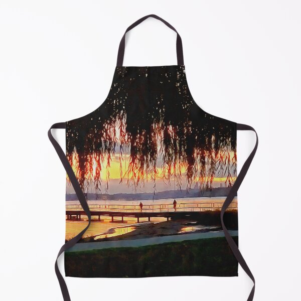 Item preview, Sunset Through the Trees at Juanita Beach designed and sold by SeaChangeDesign.