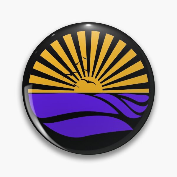 Item preview, Yellow & Purple Beach Sunset Design designed and sold by EarthArtDesigns.