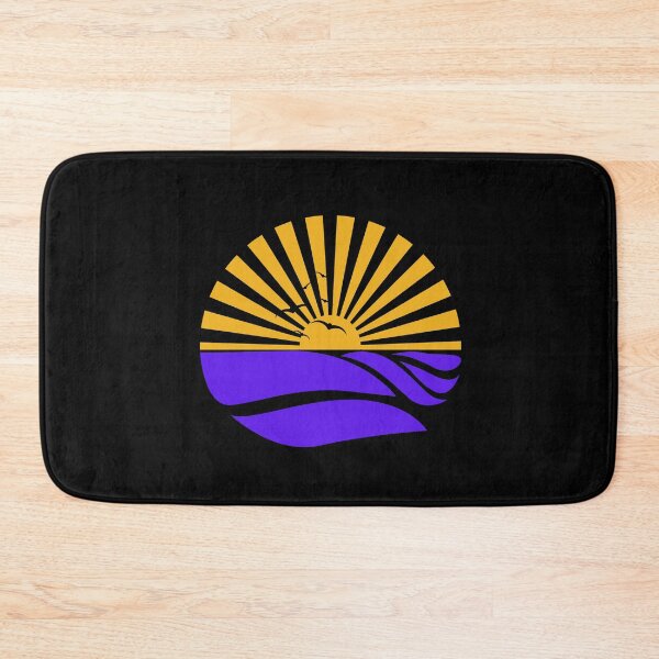 Item preview, Yellow & Purple Beach Sunset Design designed and sold by EarthArtDesigns.