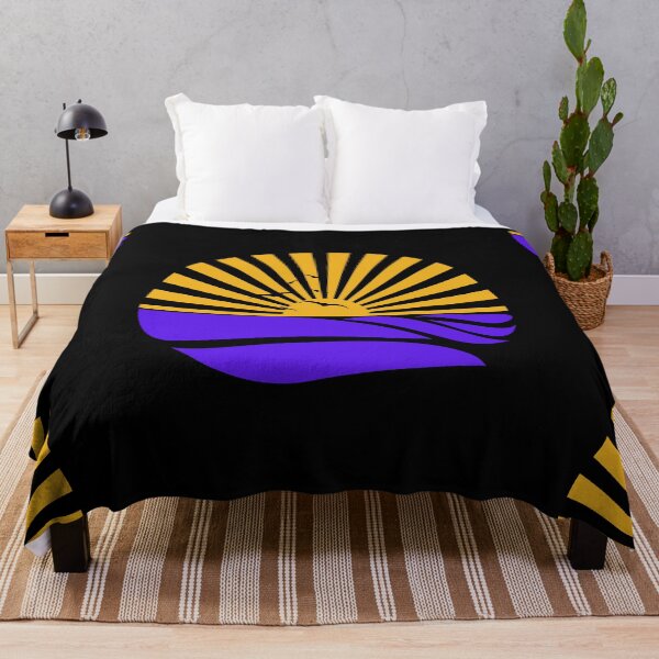 Item preview, Yellow & Purple Beach Sunset Design designed and sold by EarthArtDesigns.