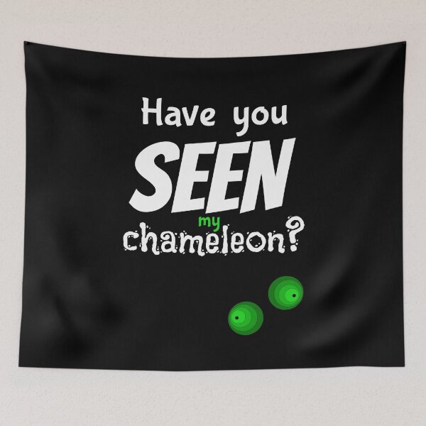 Item preview, Missing Chameleon designed and sold by PirateAvocado.