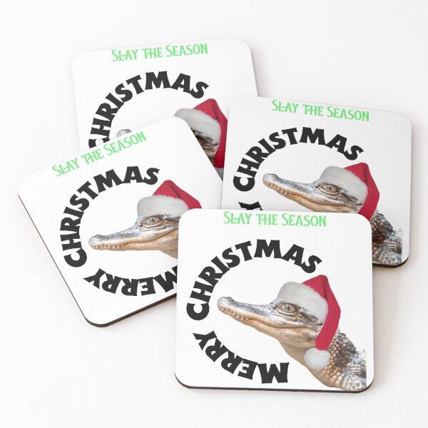 Item preview, Slay The Season alligator (all white) designed and sold by GagiTees.