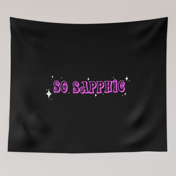 Item preview, So Sapphic designed and sold by MoonBuckets.