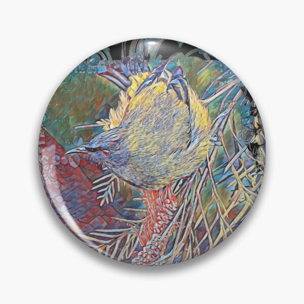 Item preview, New Zealand Bellbird designed and sold by MvuuStudio.