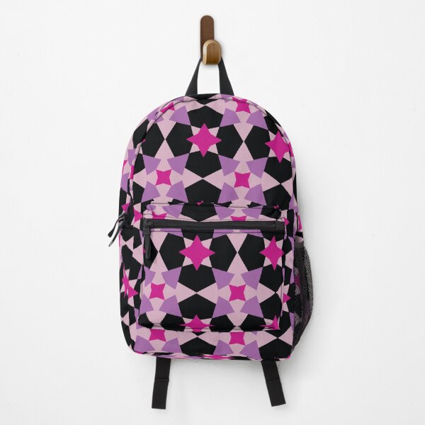 Item preview, Pattern of Pinks, Purples with Black in Geometric Shapes designed and sold by ThePurpleFrog.