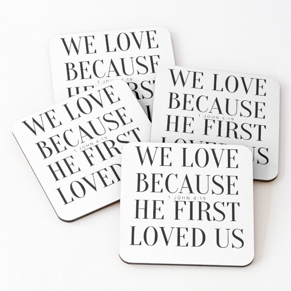 Item preview, 1 John 4:19 designed and sold by U-WearJesus.