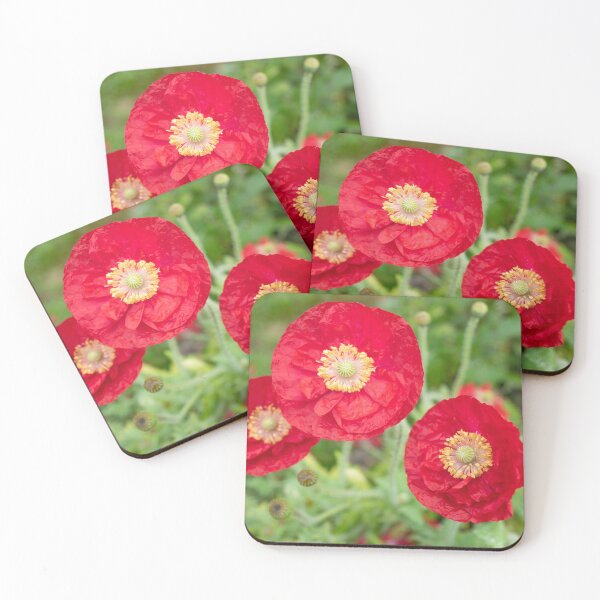 Item preview, Red Poppy 3 designed and sold by Clare Colins.