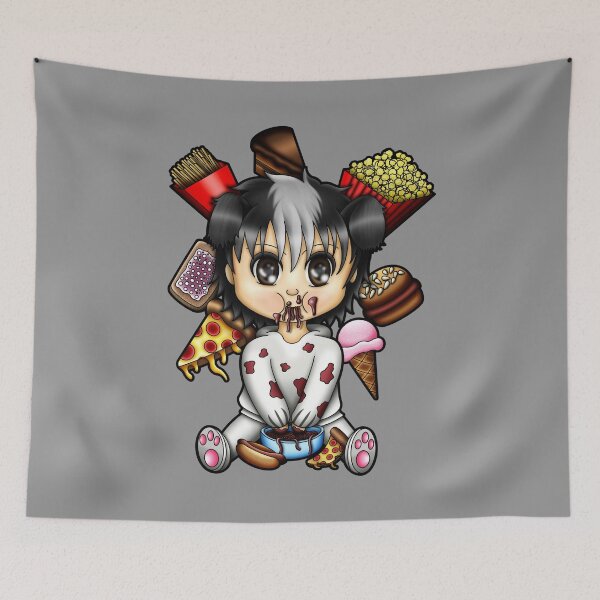 Item preview, Messy Pup Chibi designed and sold by PandamoniumArt.