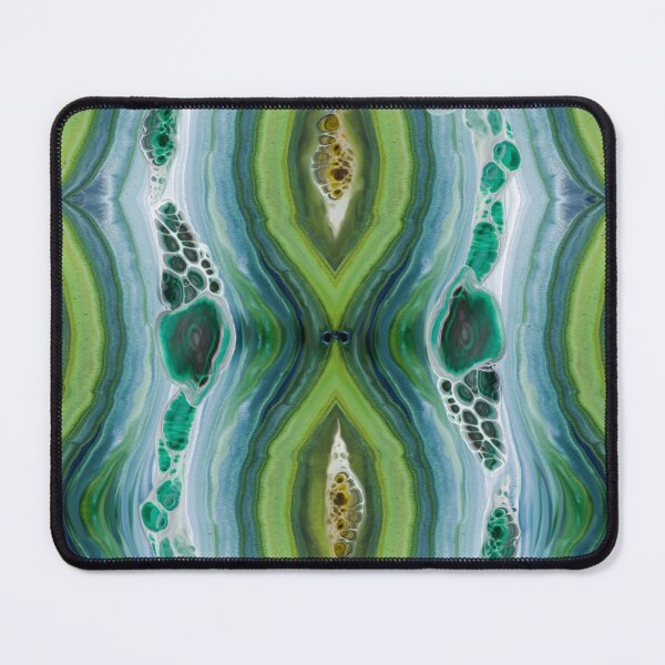 Aperçu de l'œuvre Minéraux Couleurs Vert créée et vendue par vanidesign.