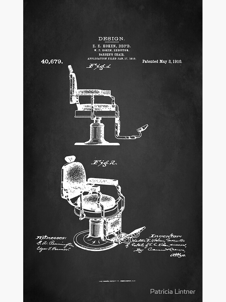 1910 koken best sale barber chair