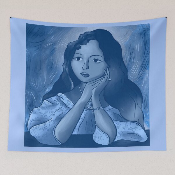 Item preview, Blue Lady designed and sold by MikaylaKB.