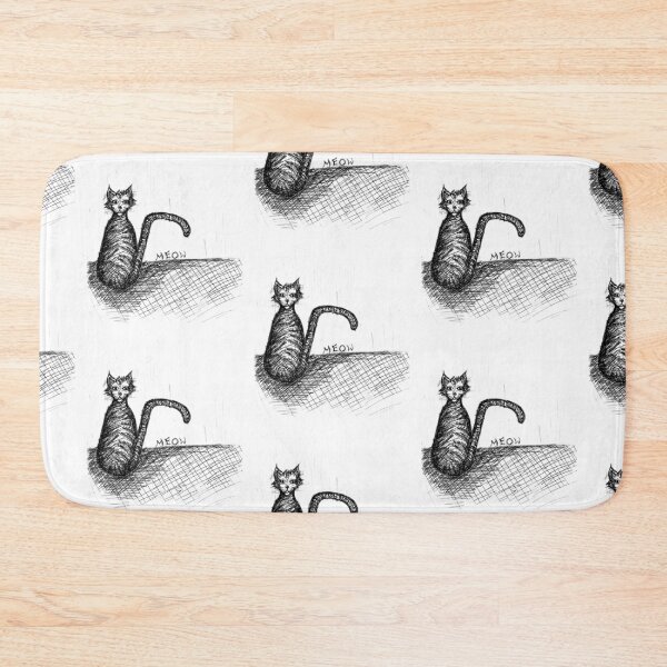 Item preview, El Gato (black and white version) designed and sold by SassySpike.