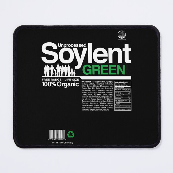 Item preview, Contents Unprocessed Soylent Green 14 Classic Style, For Men Women Fashionable designed and sold by BRTPBM.