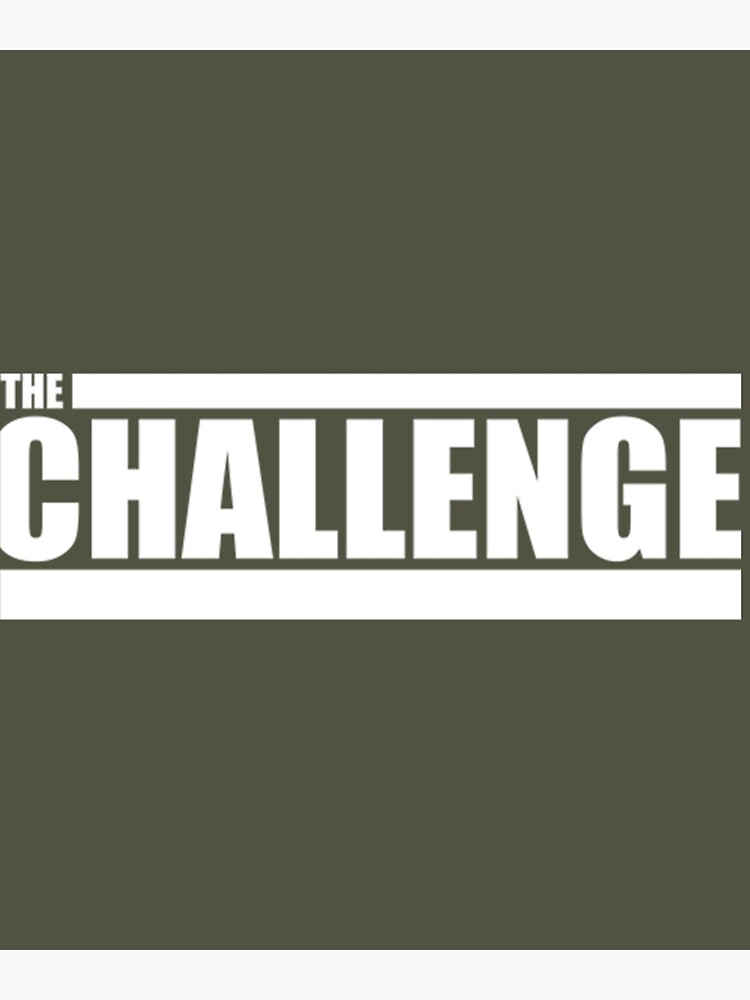 The Challenge Mtv The Challenge MTV Poster