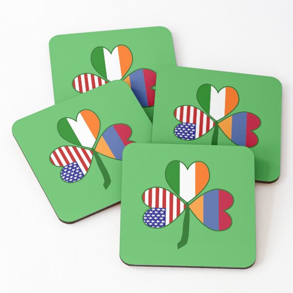 Artikelvorschau, Armenischer irischer amerikanischer Shamrock entworfen und verkauft von AuntieShoe.