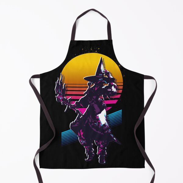 Artikelvorschau, Schwarzmagier - FFXIV *80er Retro* entworfen und verkauft von MyRetroArt.
