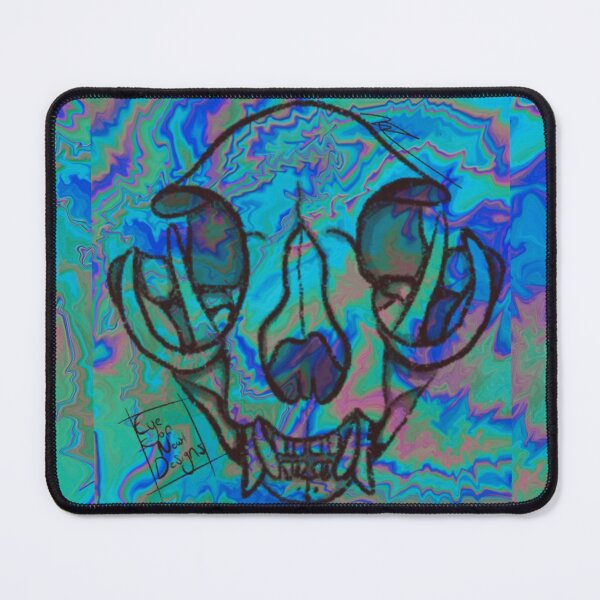 Item preview, Trippy Raccoon Skull designed and sold by Eye of Newt Designs.