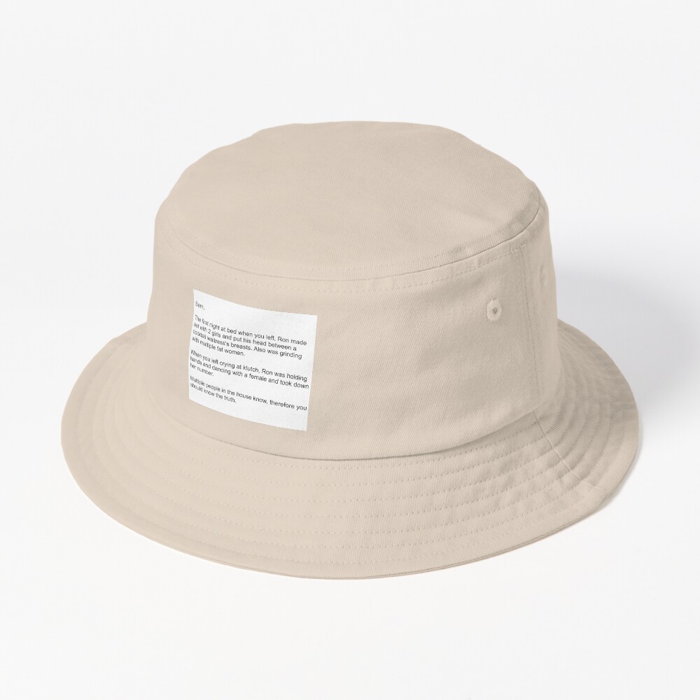 Artikel-Vorschau von Bucket Hat, designt und verkauft von KristaZed.