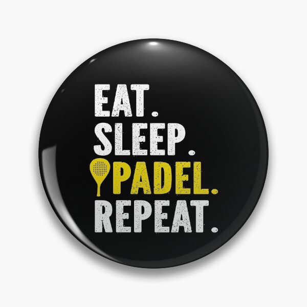 Item preview, Eat Sleep Padel Repeat designed and sold by Halla-Merch.