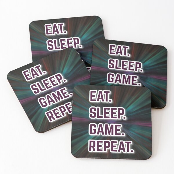 Item preview, Eat. Sleep. Game. Repeat. designed and sold by keilamariadesig.