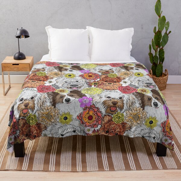 Item preview, Cute Dogs And Flowers  designed and sold by VannaShanha.